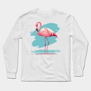 flamingo Long Sleeve T-Shirt